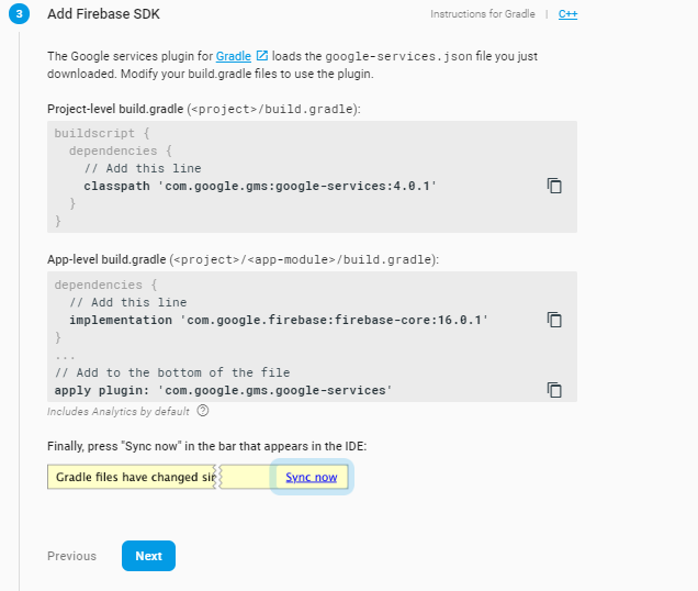 firebase SDK for Android push notification Firebase SDK for Android Push Notification